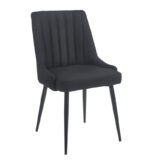 MEGAN BLACK ΥΦΑΣΜΑ ΚΑΡΕΚΛΑ ΜΕΤΑΛΛΙΚΗ 51(56)Χ58Χ88εκ.