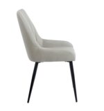 JULIA L. BEIGE ΥΦΑΣΜΑ ΚΑΡΕΚΛΑ ΜΕΤΑΛΛΙΚΗ 49(56)Χ59Χ90εκ. - Image 3