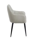 CAMERON L. BEIGE ΥΦΑΣΜΑ ΠΟΛΥΘΡΟΝΑ ΜΕΤΑΛΛΙΚΗ 58X56X87εκ. - Image 3