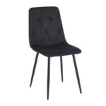 EVA BLACK VELVET ΥΦΑΣΜΑ ΚΑΡΕΚΛΑ ΜΕΤΑΛΛΙΚΗ 43X55X90εκ.