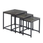 NOLAN SET 3 ΤΜΧ ΤΡΑΠΕΖΑΚΙΑ CEMENT 50X50X50-45X45X45-40X40X40εκ.