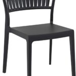 PORTOFINO BLACK ΚΑΡΕΚΛΑ ΠΟΛ/ΝΙΟΥ 52X56X83εκ.