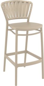 PORTOFINO 75εκ. ΣΚΑΜΠΟ TAUPE ΠΟΛ/ΝΙΟΥ 48X52X106εκ.