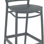 PORTOFINO 65εκ. ΣΚΑΜΠΟ DARK GREY ΠΟΛ/ΝΙΟΥ 48X52X96εκ.