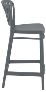 PORTOFINO 65εκ. ΣΚΑΜΠΟ DARK GREY ΠΟΛ/ΝΙΟΥ 48X52X96εκ. - Image 3