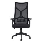 A9920 ΜΑΥΡO MESH ΠΟΛΥΘΡΟΝΑ ΓΡΑΦΕΙΟΥ 64X65X48-115/56-125εκ. - Image 3