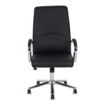 A9930 ΜΑΥΡO PU ΠΟΛΥΘΡΟΝΑ ΓΡΑΦΕΙΟΥ 60X65X48-105/58-114εκ. - Image 2