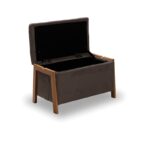 DALI ΣΚΑΜΠΟ VELVET BROWN ΜΕ ΑΠΟΘ. ΧΩΡΟ 75X42X44εκ. - Image 2