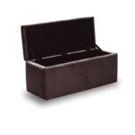 LIDO ΣΚΑΜΠΟ VELVET BROWN ΜΕ ΑΠΟΘ. ΧΩΡΟ 101X41X42εκ. - Image 2