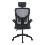 A9945 ΜΑΥΡO MESH ΠΟΛΥΘΡΟΝΑ ΓΡΑΦΕΙΟΥ 59X60X46-113/56-126εκ. - Image 2