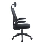 A9945 ΜΑΥΡO MESH ΠΟΛΥΘΡΟΝΑ ΓΡΑΦΕΙΟΥ 59X60X46-113/56-126εκ. - Image 3