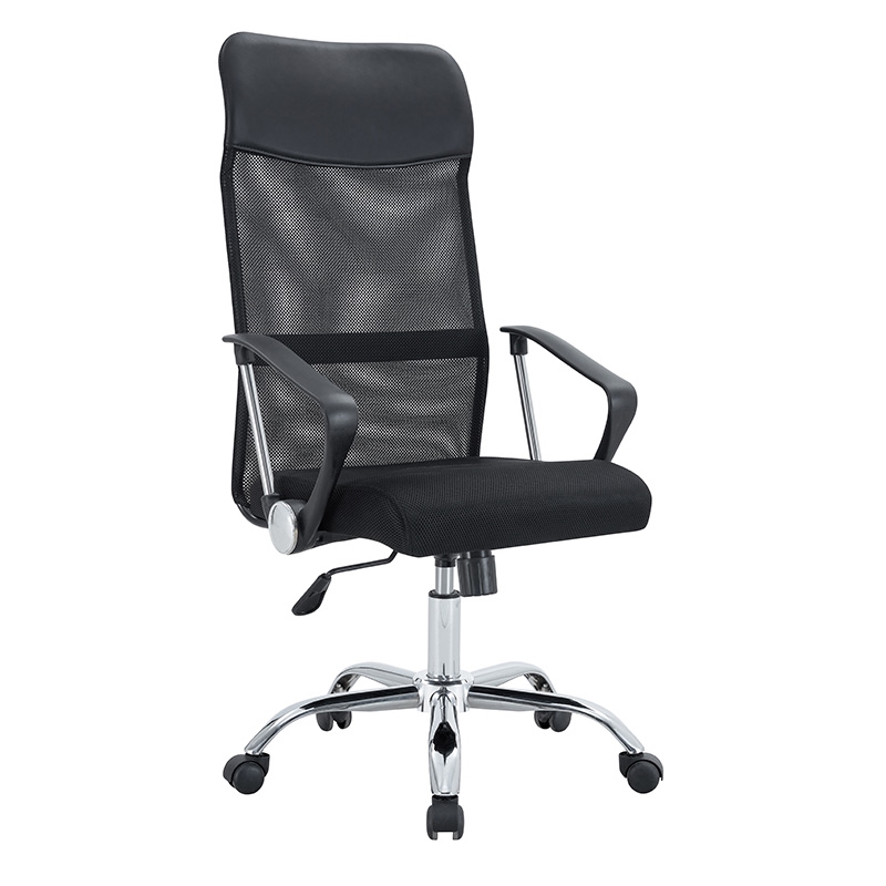 0013303 A9943 ΜΑΥΡΟ MESH ΠΟΛΥΘΡΟΝΑ ΓΡΑΦΕΙΟΥ 56X59X45-108/55-118εκ. - Image 1