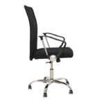 A9946 ΜΑΥΡΟ MESH ΠΟΛΥΘΡΟΝΑ ΓΡΑΦΕΙΟΥ 59Χ60Χ46-100/56-110εκ. - Image 3