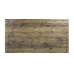 BISTRO ΤΡΑΠΕΖΙ BAR 120X65X96εκ. ΜΑΥΡΟ ΜΕΤΑΛΛΟ-ΞΥΛΟ - Image 3