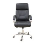 A9947 ΜΑΥΡO PU ΠΟΛΥΘΡΟΝΑ ΓΡΑΦΕΙΟΥ 62X76X50-110/60-120εκ. - Image 2