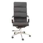 A9944 ΜΑΥΡΟ PU ΠΟΛΥΘΡΟΝΑ ΓΡΑΦΕΙΟΥ 55X60X51-115/61-125εκ. - Image 2