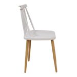 MIRELLA ΛΕΥΚΗ ΚΑΡΕΚΛΑ/ΡΡ/ΜΕΤΑΛΛΙΚΗ 42Χ47Χ79εκ. - Image 3