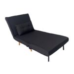 SARA BLACK ΥΦΑΣΜΑ ΠΟΛΥΘΡΟΝΑ/ΚΡΕΒΑΤΙ 75X80X84εκ. - Image 3