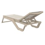 RIO PRO ΞΑΠΛΩΣΤΡΑ TAUPE/TAUPE ΠΟΛ/ΝΙΟΥ 190X70X33εκ. - Image 3