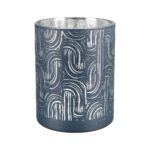Θήκη Ρεσώ ArteLibre Με Διακόσμηση Μπλε Γυαλί 12.5cm