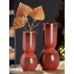 Βάζο ArteLibre Καφέ Κεραμικό 30cm - Image 2