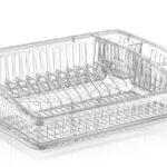 Πιατοθήκη μονή πλαστική διαφανές 46,2x36,7x10,8