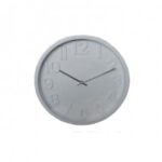 Ρολόϊ τοίχου πλαστικό σε χρώμα λευκό Φ41