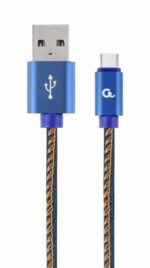ΚΑΛΩΔΙΟ ΕΠΕΝΔΥΣΗ JEANS USB 2.0 to Type-C 2 m