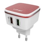 LDNIO A2405Q ΦΟΡΤΙΣΤΗΣ QC3.0 2 PORTS + 1M LIGHTNING CABLE, 18W