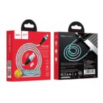 HOCO U85 CHARMING NIGHT ΚΑΛΩΔΙΟ ΦΟΡΤΙΣΗΣ MICRO, ΜΠΛΕ - Image 2