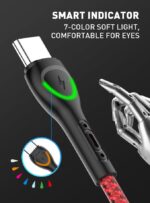 LDNIO ΚΑΛΩΔΙΟ ΦΟΡΤΙΣΗΣ LS481 MICRO USB ME LED, ΓΚΡΙ - Image 3