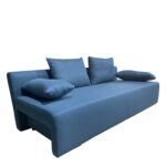 Καναπές Κρεβάτι Τριθέσιος ArteLibre URBAN LOUNGE 3S Μπλε Ύφασμα 194x93x72cm