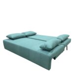 Καναπές Κρεβάτι Τριθέσιος ArteLibre URBAN LOUNGE 3S Τιρκουάζ Ύφασμα 194x93x72cm - Image 2