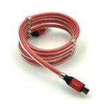 LDNIO ΚΑΛΩΔΙΟ ΦΟΡΤΙΣΗΣ LS491 ΜΕ ΜΑΓΝΗΤΕΣ, LIGHTNING, ΚΟΚΚΙΝΟ