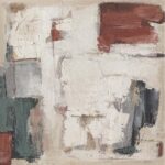 Πίνακας ArteLibre "Abstract" Καμβάς 100x100cm