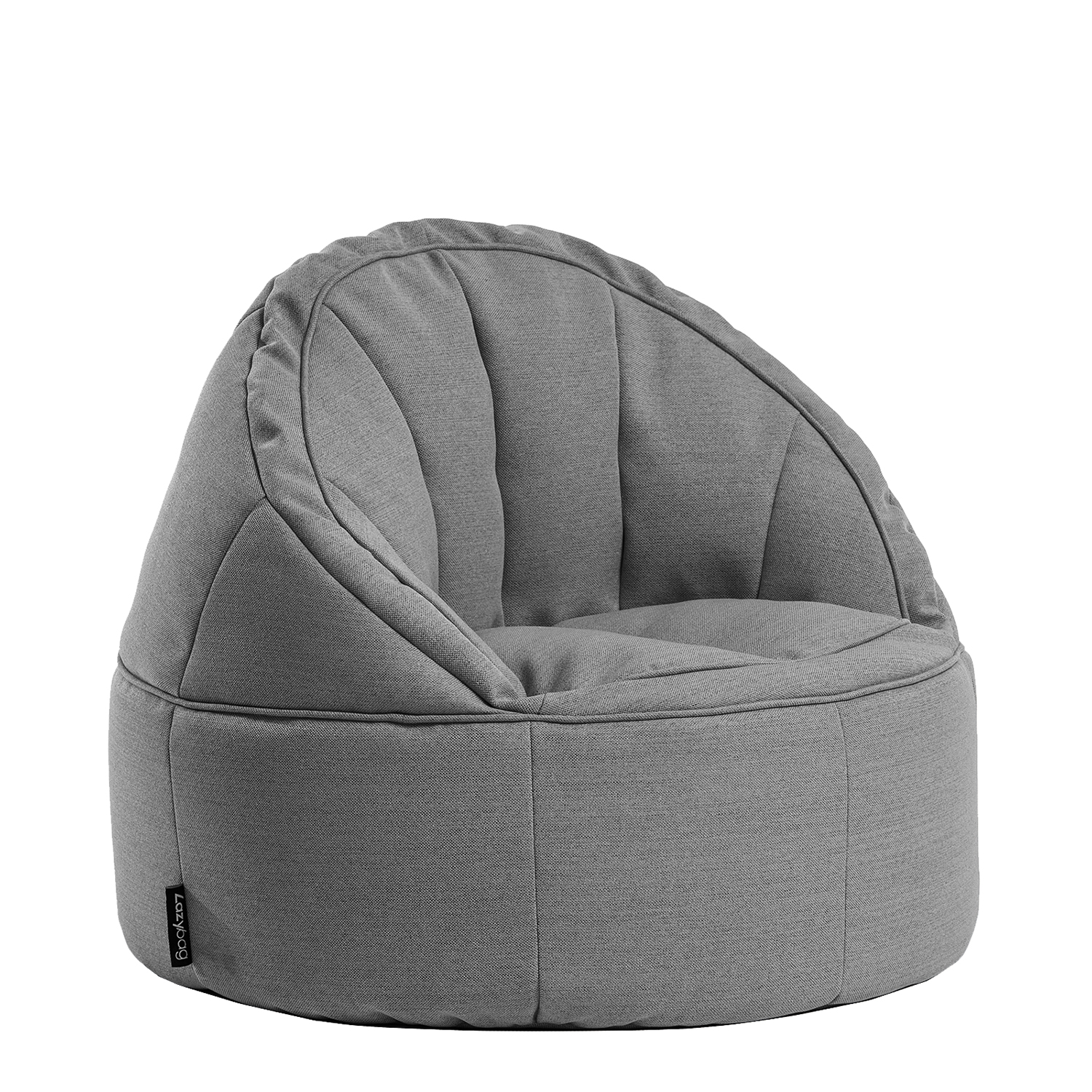 14860027pouf Πουφ Πολυθρόνα ArteLibre LINDE Γκρι Ύφασμα 70x75cm - Image 1