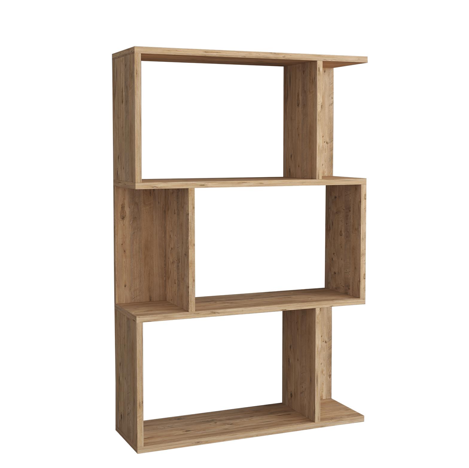 14870093 Βιβλιοθήκη ArteLibre IMAMU Δρυς Μοριοσανίδα 53.5x22x108.8cm - Image 1