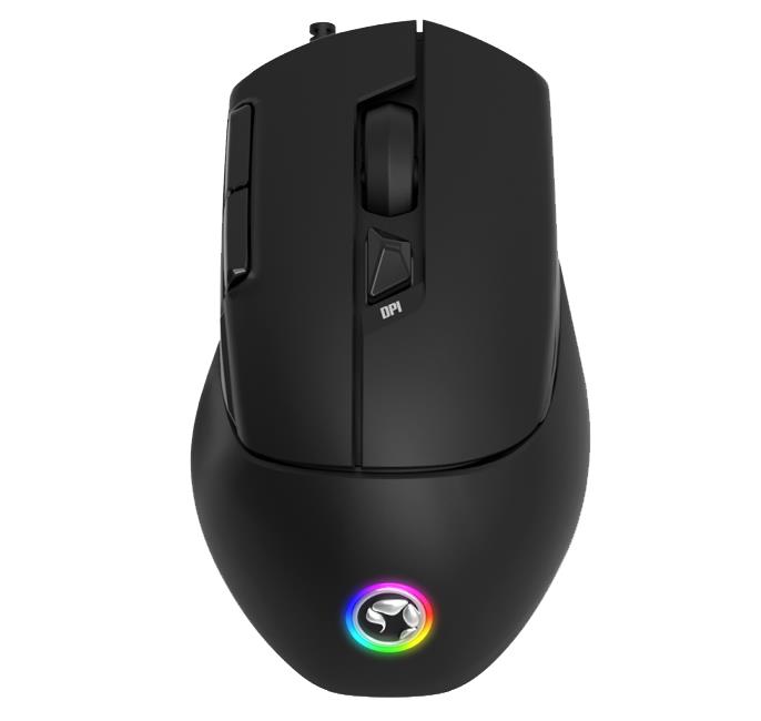 14902 MARVO M428 ΕΝΣΥΡΜΑΤΟ GAMING ΠΟΝΤΙΚΙ, 4800DPI 7 ΠΡΟΓΡ. ΠΛΗΚΤΡΑ, , ΜΑΥΡΟ - Image 1