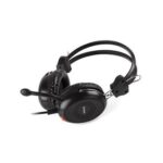 ΑΚΟΥΣΤΙΚΑ HEADSET A4Tech HU-30 ΕΝΣΥΡΜΑΤΑ, ΜΑΥΡΟ - Image 2