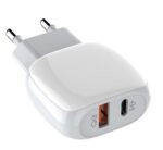 LDNIO A2313C ΦΟΡΤΙΣΤΗΣ QC3.0 + PD 18W ΜΕ ΚΑΛΩΔΙΟ LIGHTNING 1M - Image 2
