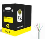 NG ΚΑΛΩΔΙΟ ΔΙΚΤΥΟΥ UTP ΓΚΡΙ CAT5e COPPER 305m, LSZH, 24AWG