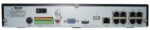 NG H.265 NVR ΚΑΤΑΓΡΑΦΙΚΟ, 8CH, 1HDD SLOT, CASE, POE - Image 2