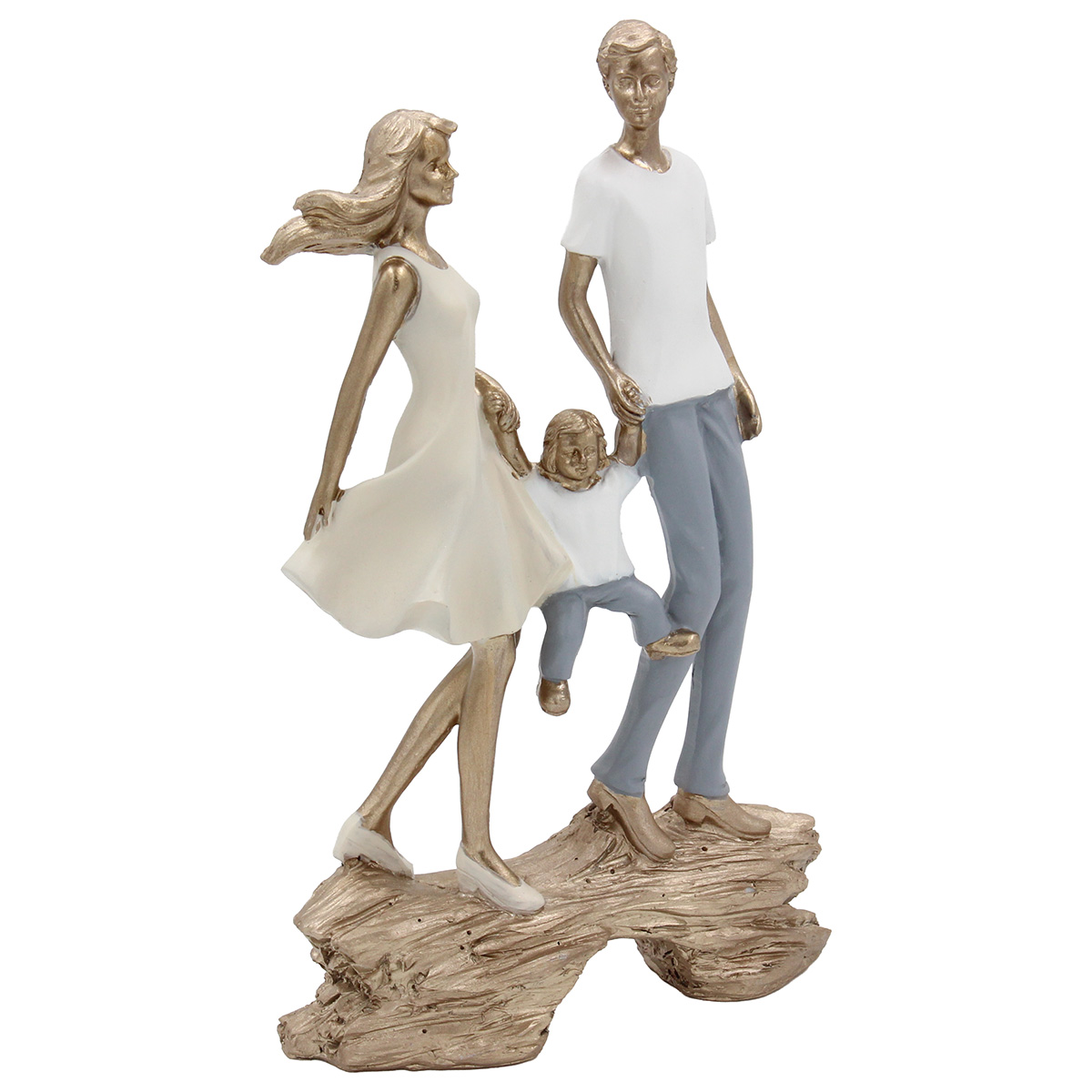 172-010 Διακοσμητικό Polyresin 16Χ6Χ26 εκ. Οικογένεια - KESKOR 67299 - Image 1