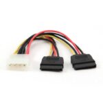 CABLEXPERT ΚΑΛΩΔΙΟ ΤΡΟΦΟΔΟΣΙΑΣ MOLEX TO 2 x SATA - Image 2