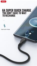 XO NB185 ΚΑΛΩΔΙΟ ΦΟΡΤΙΣΗΣ 6A LIGHTNING, 1m - Image 3