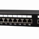 GEMBIRD Patch Panel  Cat.6 24 port shielded patch panel, 19 1U