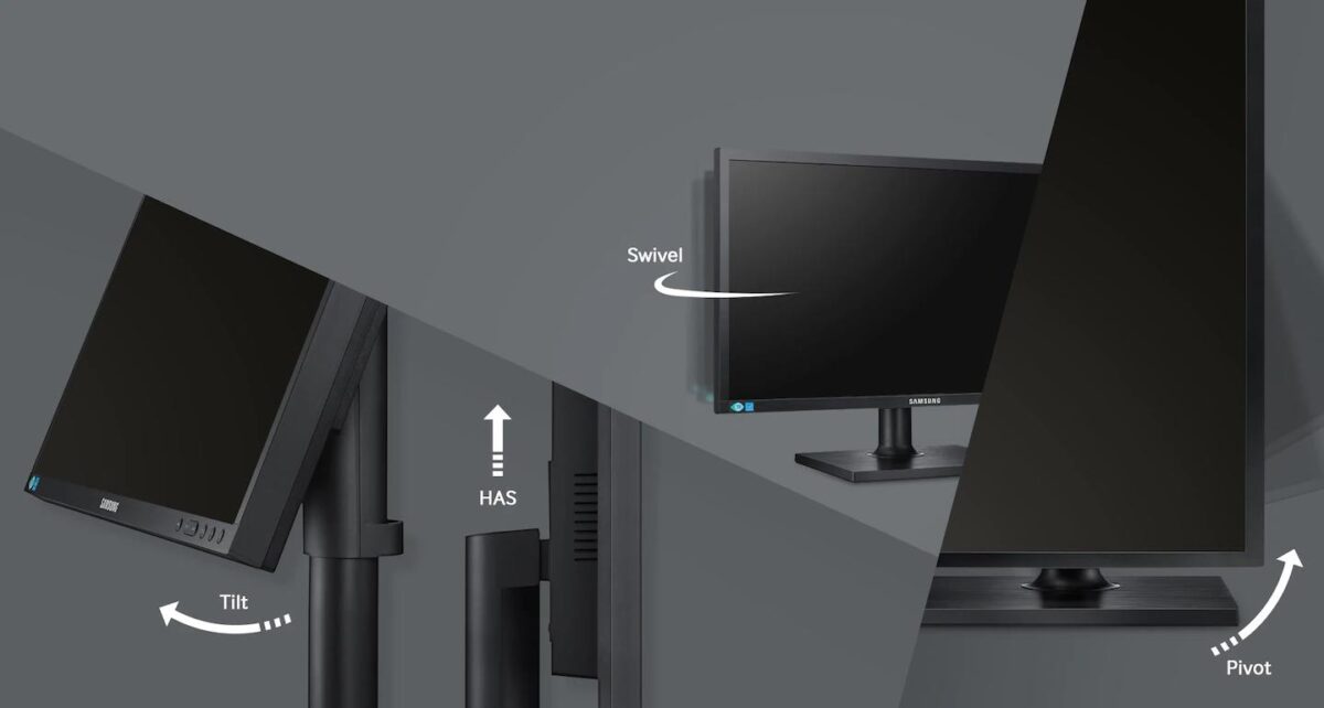 REF ΟΘΟΝΗ SAMSUNG S24E650, 24in, FHD, TN, ΜΑΥΡΗ • GRADE A- - Image 3