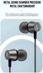 XO EP59 IRONMAN ΑΚΟΥΣΤΙΚΑ HANDSFREE 3.5MM, ΜΑΥΡΟ - Image 2