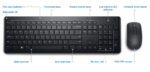 DELL ΑΣΥΡΜΑΤΟ SET KM3322W ΠΛΗΚΤΡΟΛΟΓΙΟ - ΠΟΝΤΙΚΙ ΜΑΥΡΟ - Image 3