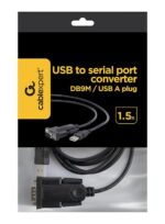 CABLEXPERT ΚΑΛΩΔΙΟ ΜΕΤΑΤΡΟΠΗΣ USB ΣΕ DB9M SERIAL PORT 1.5m